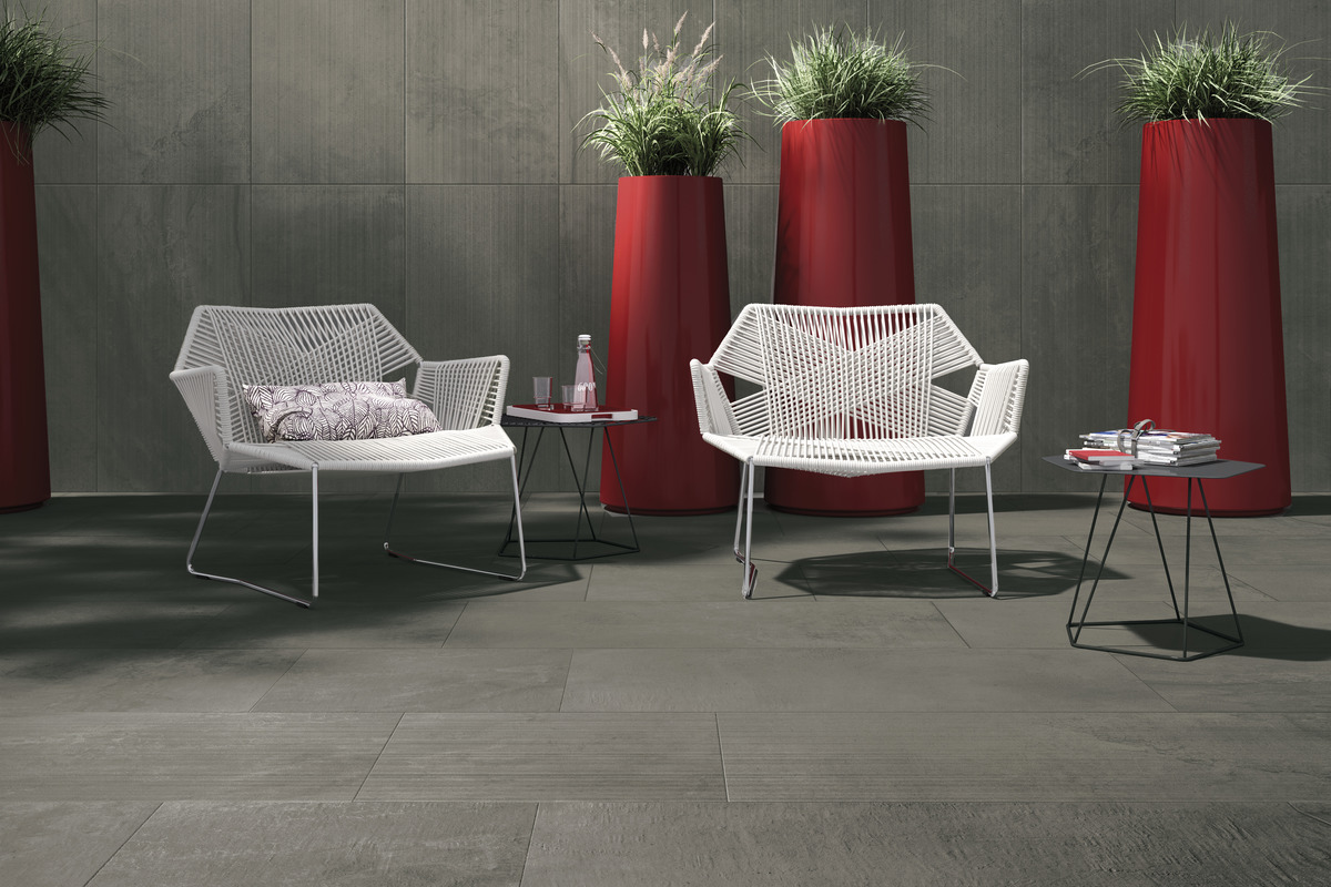 Cement / Resin Effect Porcelain Tiles - CORE SHADE