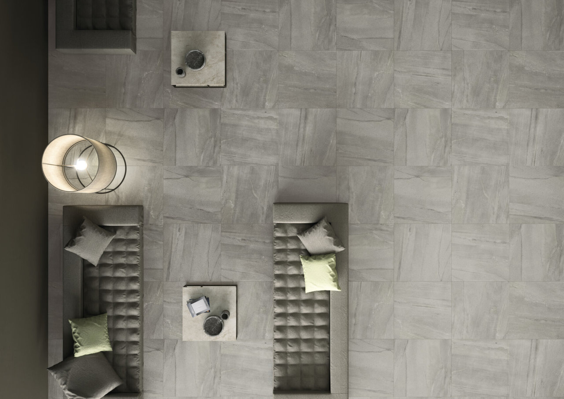 Stone Effect Porcelain Tiles - MEGALITH MAXIMUM