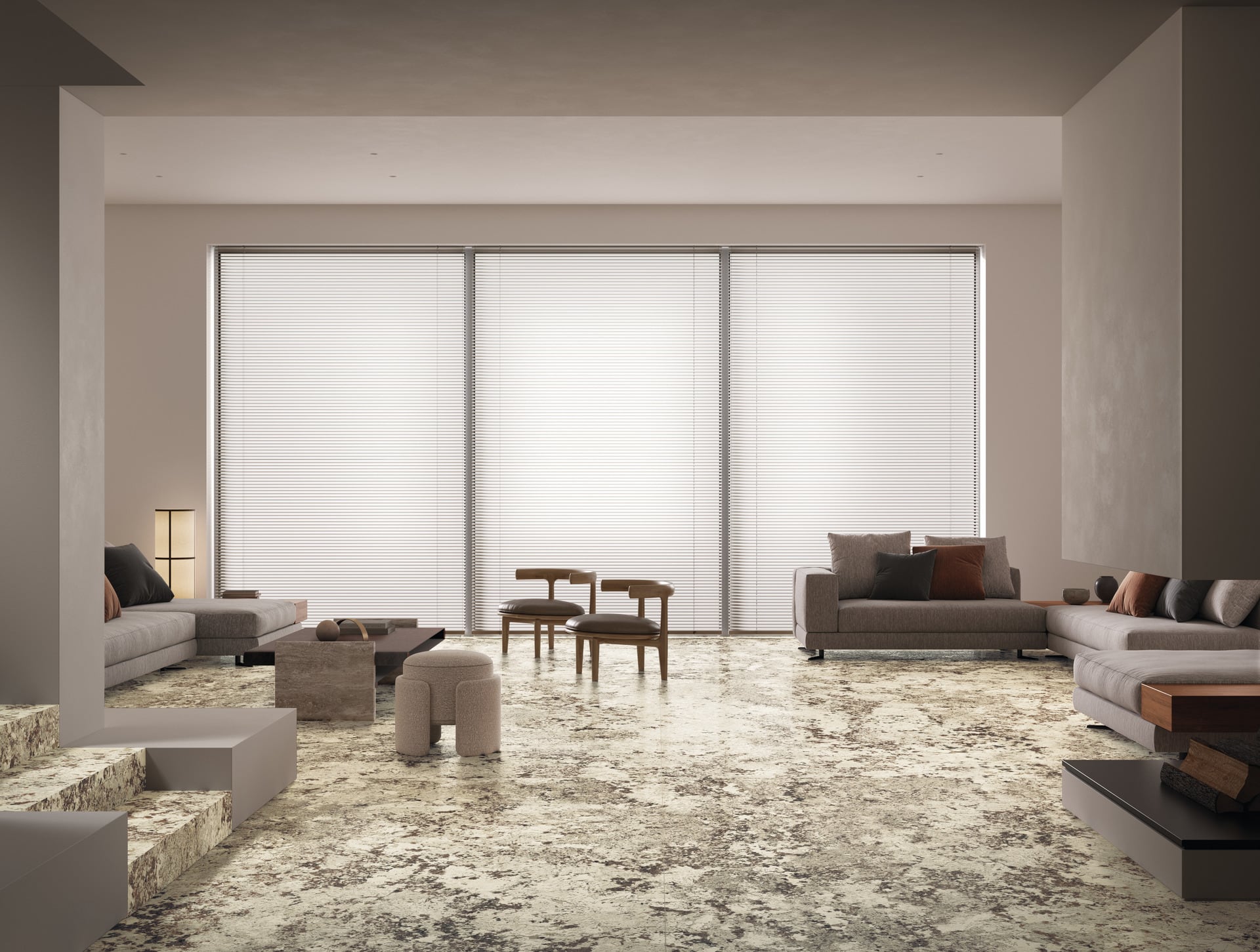 Marble Effect Porcelain Tiles - GRANITI